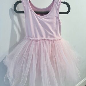 Pink Tulle Kids Dress